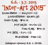 Mezinárodní výstava "Inter-Art 2015" v SUPŠ Bechyně