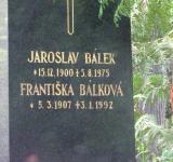 Olšanský hřbitov, Praha, Josef Pepíno Balek