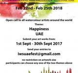 International Watercolour Festival, Dubai 2018, Josef Pepíno Balek