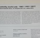 Výstava Josef Lada, Tančící dům, Praha, Josef Pepíno Balek
